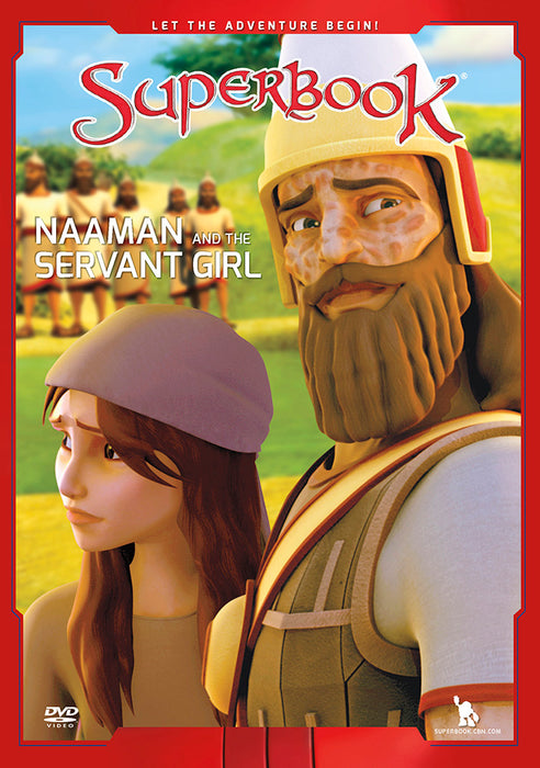 Superbook DVD - Naaman and the Servant Girl