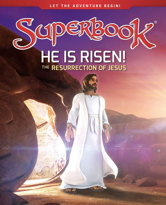 Superbook - He Is Risen!: The Resurrection of Jesus (Book)