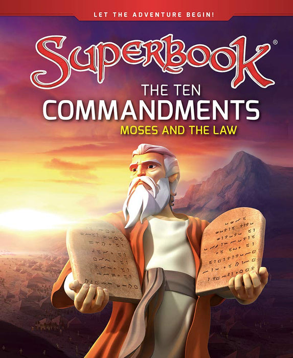Superbook - The Ten Commandments: Moses and the Law (Book)