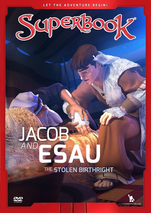 Superbook - Jacob and Esau: The Stolen Birthright (Book)